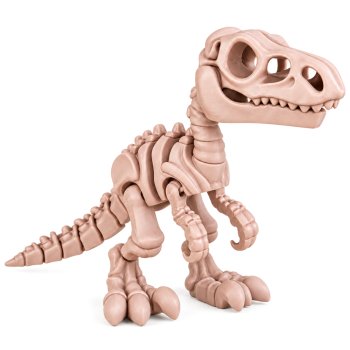 Dinossauro Esqueleto T-Rex Velociraptor Grande 3D Articulado D26 VELO