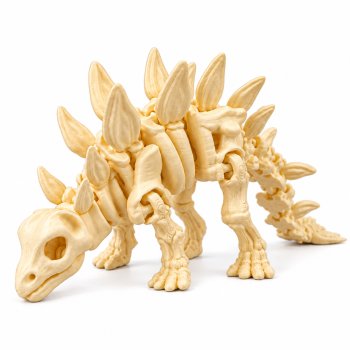 Miniatura Dinossauro Esqueleto Skeleton Stegosaurus