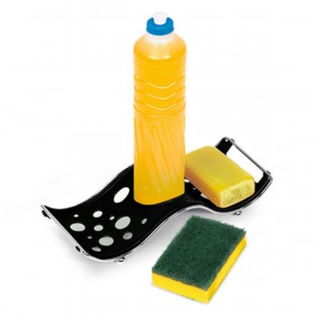 Porta Detergente Onda - Preto