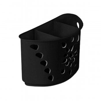 Porta Talher Mimo 3 Divisões - Preto