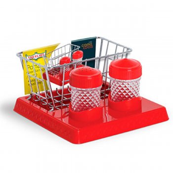 Porta Guardanapo, Sachê, Saleiro e Paliteiro - Vermelho