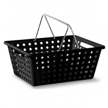Cesta Com Alça Nº 3 - Preto