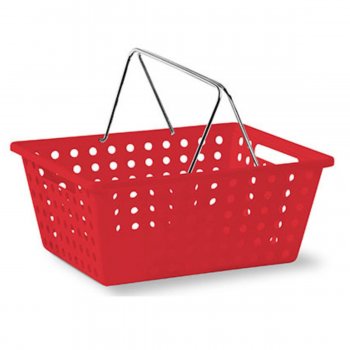 Cesta Com Alça Nº 3 - Vermelho