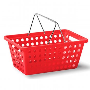 Cesta Com Alça Nº 2 - Vermelho