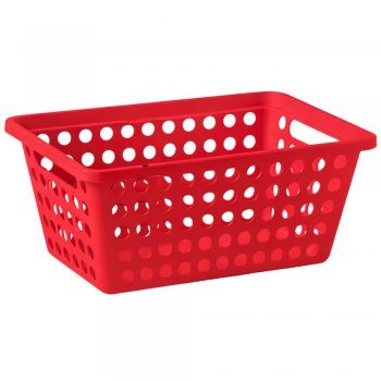 Cesta Organizadora N°03 Superútil Vermelho