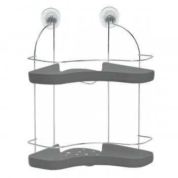 Cantoneira Dupla Cromo Colors - Chumbo