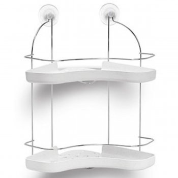 Cantoneira Dupla Cromo Colors - Branco