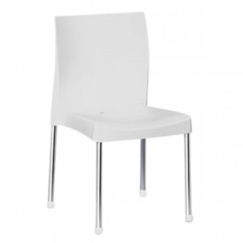Cadeira Cromo Colors - Branco