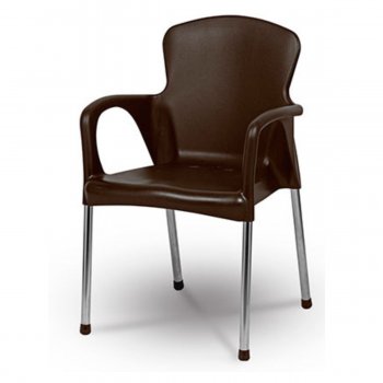 Poltrona Cromo Colors - Marron
