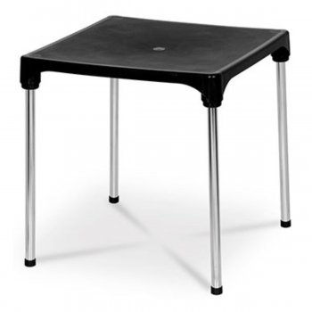 Mesa Cromo Colors - Preto