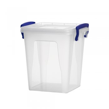 Pote Conservador Alto com Trava Azul 2,1 Litros