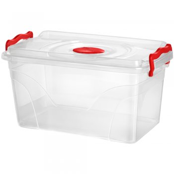 Box Mantimento Retangular 20 Litros com Trava