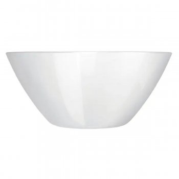 Saladeira em Vidro Branco Nadir Opaline 840ml