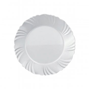 Prato Raso Pétala Nadir Opaline 25,5cm