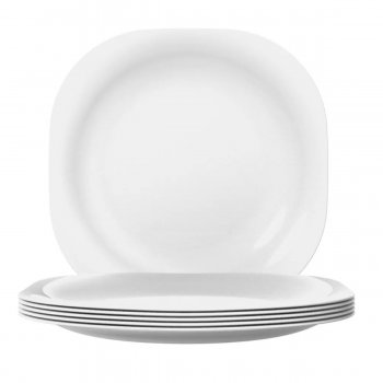 Prato Raso Plaza Nadir Opaline 27cm