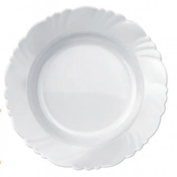 Prato Opaline Pétala Fundo Nadir 23.5cm