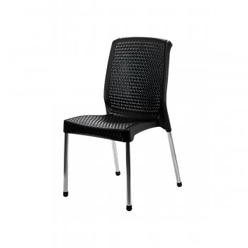 Cadeira Rattan Preto