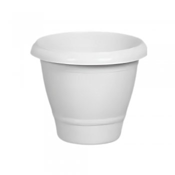 Vaso Redondo Médio Liso 14,5L Marmorizado