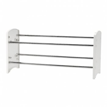 Sapateira Modular Rattan - Branco