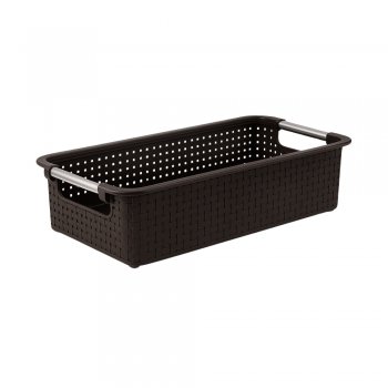 Cesto 02 Organizador Rattan - Marrom