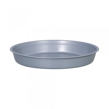Prato para Vaso Redondo N°1 22cm - Cinza