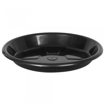 Prato para Vaso Redondo N°4 40cm - Preto