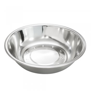 Bacia Bowl em Aço Inox 36 cm 6 Litros