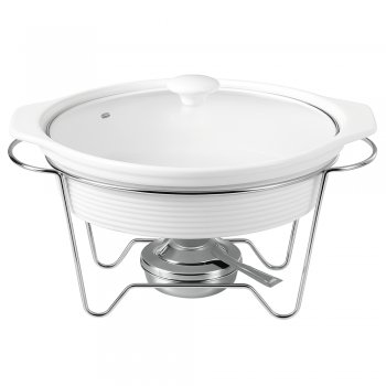 Rechaud Oval em Cerâmica com Queimador 2,3L Fracalanza