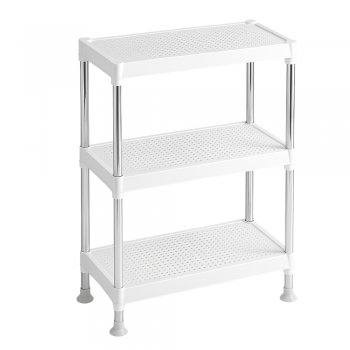 Prateleira Multiuso Reforçada 3 Andares - Branco
