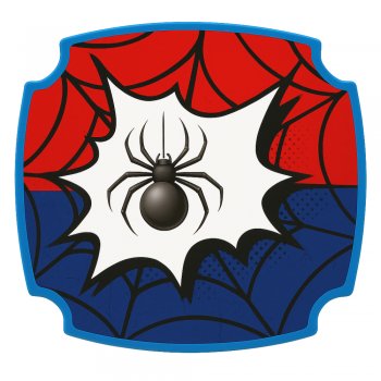 Mesa Infantil Label Plasnew - Aranha Azul