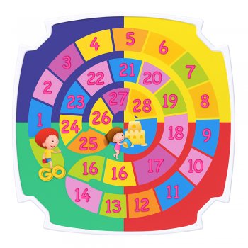 Mesa Infantil Label Plasnew - Jogos Branca