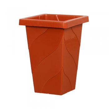 Vaso Coluna Quadrado Médio 19 Litros – Cerâmica