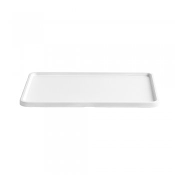 Travessa em Melamina Retangular Empilhável c/ Rebaixo P